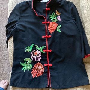 Richness Fashion garment with embroidery size M